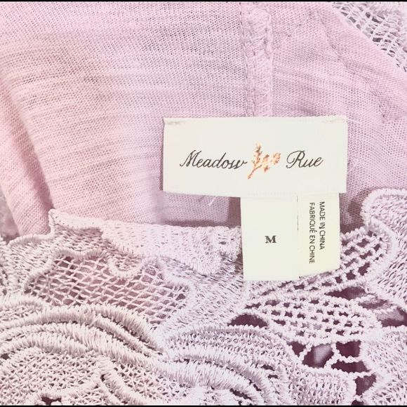 Anthropologie Meadow Rue Laceline Off Shoulder Top - Picture 5 of 8